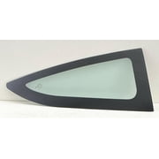 Passenger Right Side Rear Quarter Window Quarter Glass Compatible with Honda Accord 2 Door Coupe 2008-2012 Models