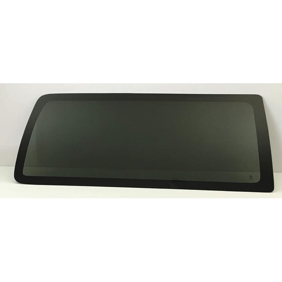 Passenger/Right Side Rear Quarter Window Quarter Glass Replacement for Chevrolet Express / GMC Savana 1996-2025 Standard Van Only