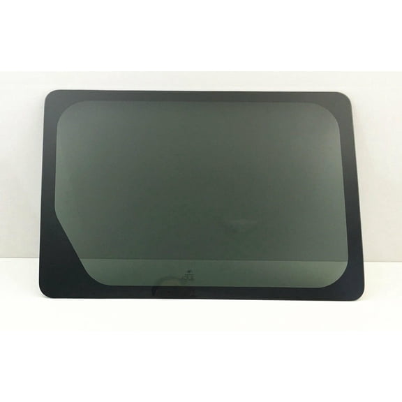 Passenger Right Side Rear Sliding Cargo Door Window Door Glass Compatible with Ford Transit Connect Mini Van 2010-2013 Models