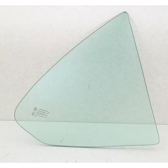 Passenger Right Side Rear Vent Glass Vent Window Compatible with Nissan Sentra 4 Door Sedan 2000-2006 Models
