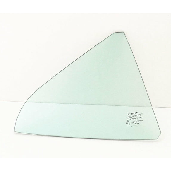 Passenger Right Side Rear Vent Window Vent Glass Compatible with Lexus HS250 2010-2012 Models