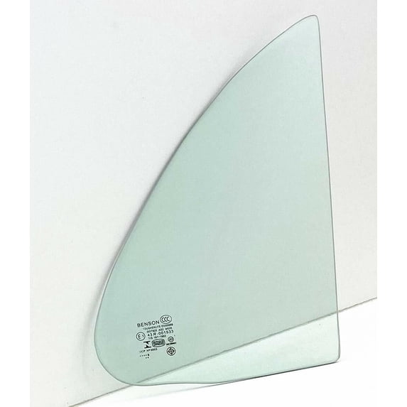 Passenger Right Side Rear Vent Window Vent Glass Compatible with Toyota Camry 4 Door Sedan 1992-1996 Models