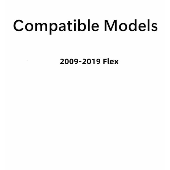 Passenger (R) + Driver Side (L) Pair Of Windshield-Outer Pillar Trim Molding Compatible with Ford Flex 2009-2019 Models