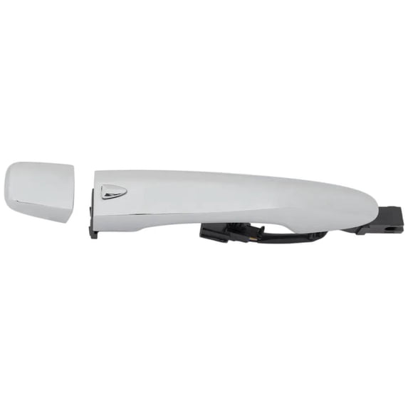Passenger Side Front Exterior Door Handle Compatible with 2015-2023 Nissan Murano Nissan Rogue Chrome Without Key Hole 806404BA1C SL SV Special Edition Midnight Edition Platinum