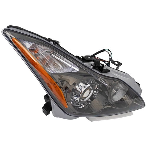Passenger Side HID/Xenon Headlight For Infiniti G37 2011-2013 with Bulb(s)