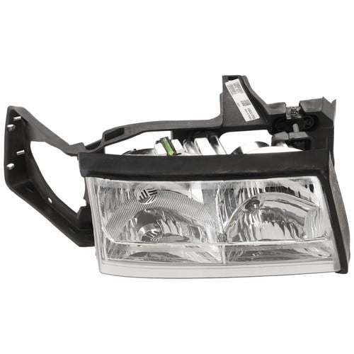 Passenger Side Headlight Fits Cadillac DeVille 1997-1999 Halogen with Bulb(s)