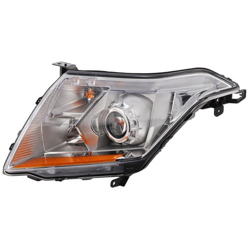 Passenger Side Headlight Fits Cadillac SRX 2010-2013 Halogen with Bulb(s) CAPA