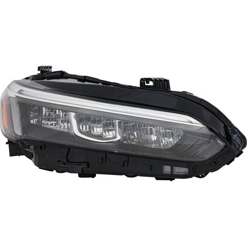 Passenger Side LED Headlight For Honda Civic 2022-2025 EX LX Sedan w/ Bulb CAPA