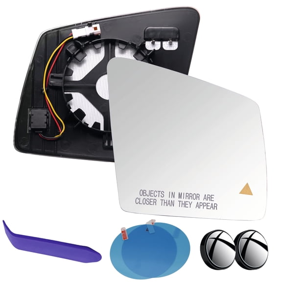 Passenger Side Mirror Glass Compatible with Mercedes ML GL GLE GLS