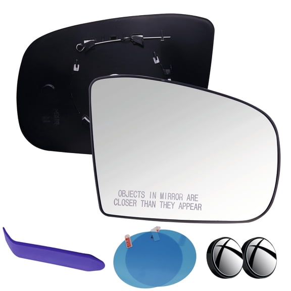 Passenger Side Mirror Glass Compatible with Mercedes ML GL R-Class