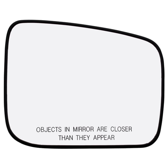 Rugged TUFF Passenger Side Mirror Glass Replacement for 08-15 Nissan Rogue, 14-15 Rogue Select (Heated Defrost)