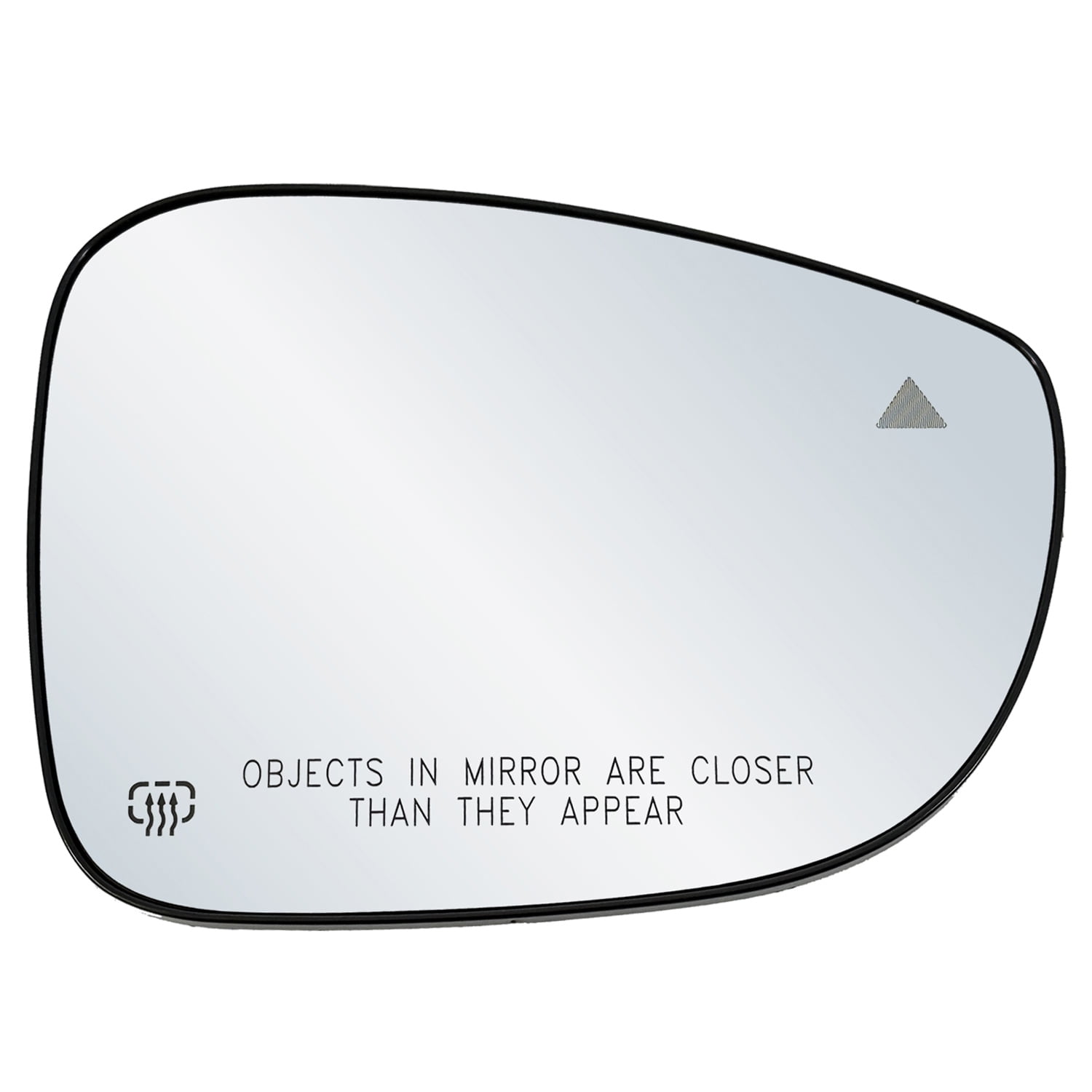 Passenger Side Mirror Glass Replacement For 17-24 Chrysler Pacifica, 20-24 Voyager (BSDS Heated)