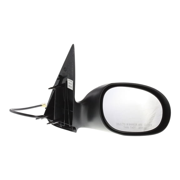 Passenger Side Mirror Power Non-Folding Textured Black for 2001-2003 Chrysler PT Cruiser Base 4 Cyl 2.4L
