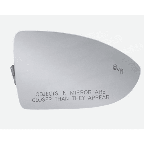 Passenger Side Mirror with Power Heated Right Side Rearview Mirror Glass Replacement for Volkswagen Jetta 2019-2021 Replace 5G0857522G