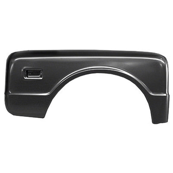 Passenger Side Rear For Stepside Pickups Fender for 68-72 Chevy C K Pickup Steel GMK414360868R