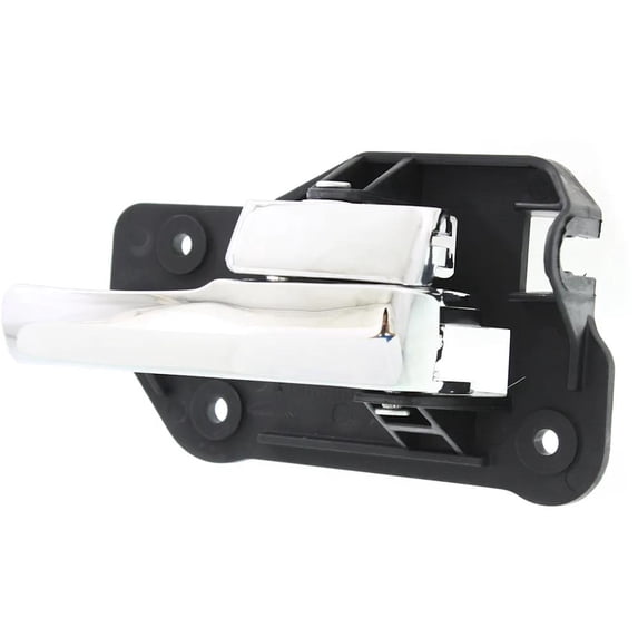Passenger Side Rear Interior Door Handle Compatible with 2000-2002 Lincoln LS Chrome With Lock Button XW4Z5421818BA Base LSE OE Replacement Inside Handle Pull Handle Door Panel Handle