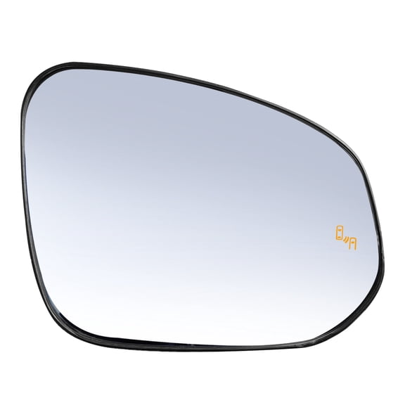 Passenger Side Replacement Mirror Glass - Compatible with Toyota Vehicles - RAV4 2013-2024, Tacoma 2016-2023, 4runner 2014-2024 - Heated with BSD, w/o Auto Dimming, 8793142E50