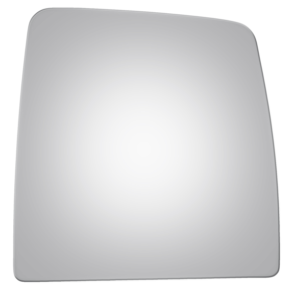 Passenger Side Replacement Mirror Glass for 2006-2013 Ford E-250 W/O Baking Plate