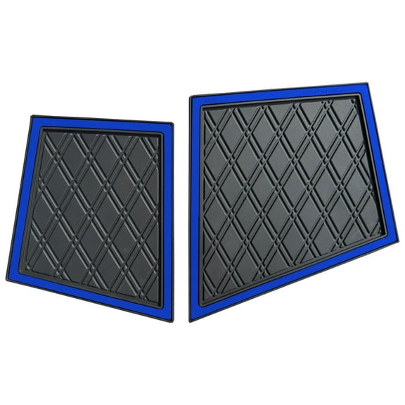 Xtreme Mats Dash Mats for 2017+ Yamaha Drive 2 - BLUE Trim
