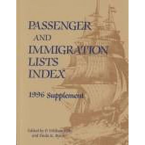 Pre-Owned Passenger and Immigration Lists, 1996 9780810393295 Used