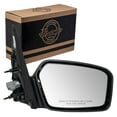 thumbnail image 1 of Passengers Power Side View Mirror Textured Base with Smooth Cover Replacement for 2006-2010 Fusion Milan 6E5Z17682A, 1 of 4