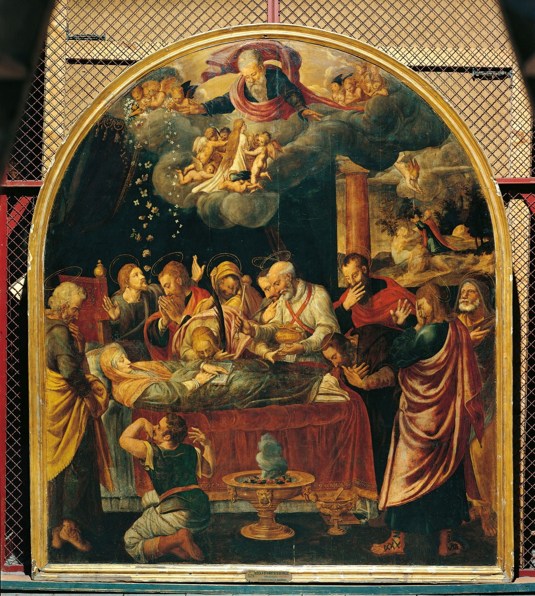 Passing Of The Virgin Mary (Transitus Virginis) Canvas Art - (24 x 36)