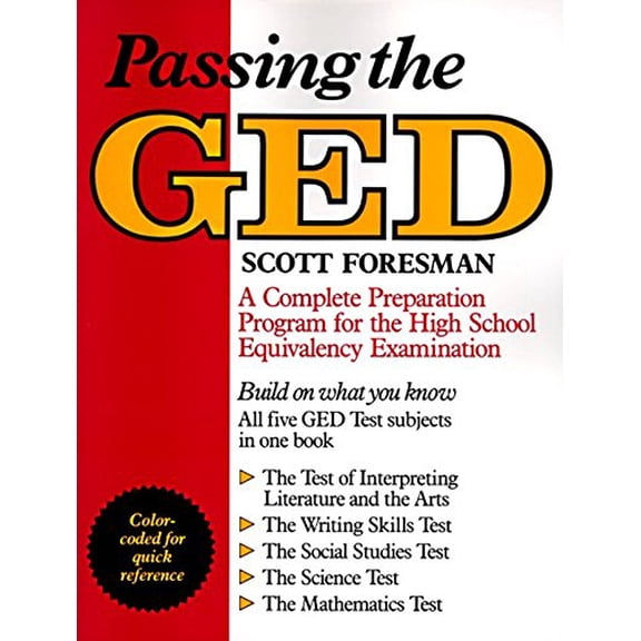 Pre-Owned Passing the GED REV (Paperback) 0062760521 9780062760524