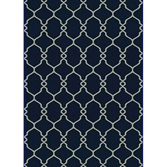 Dynamic Rugs Passion 6201-108 Ivory, Ink 5'3" x 7'7" Rug