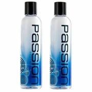 Passion 8oz Premium Water-Based Personal Lubricant- 2 Pack