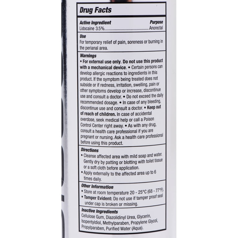 desensitizing lubricant walmart Passion Maximum Strength Anal Desensitizing Water Based Lubricant with  Lidocaine 8.25oz