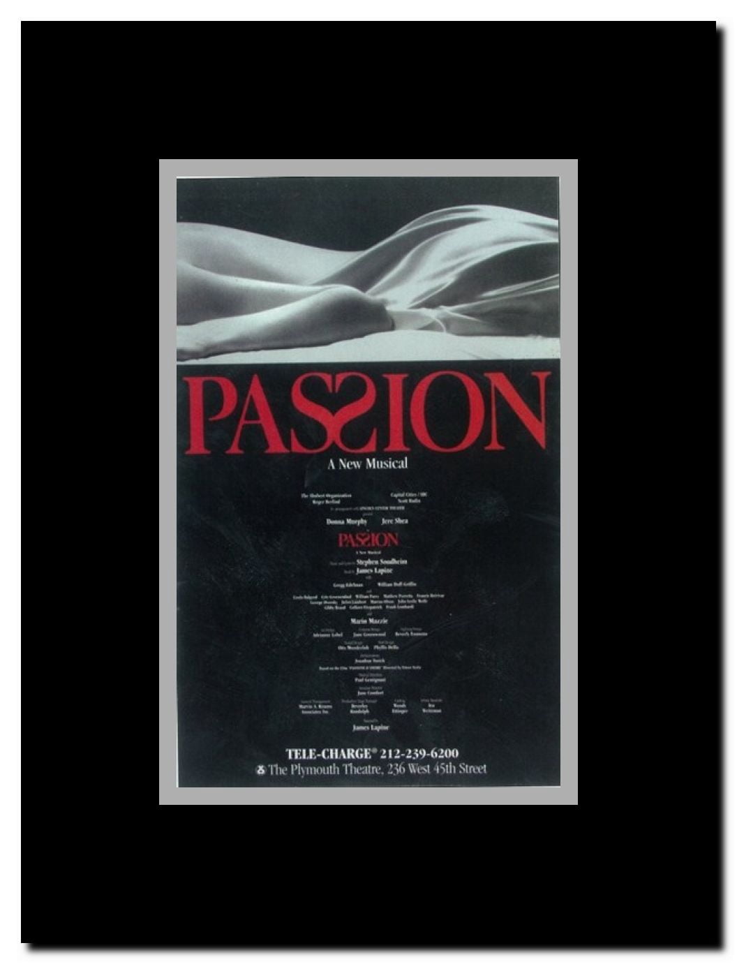 Passion (Broadway) Framed Movie Poster