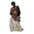 thumbnail image 1 of Nifao Passion, Bronze Statue from the Vidal Collection – COA included – Home Decor Sculpture, 7"L x 10"W x 20"H, 1 of 11