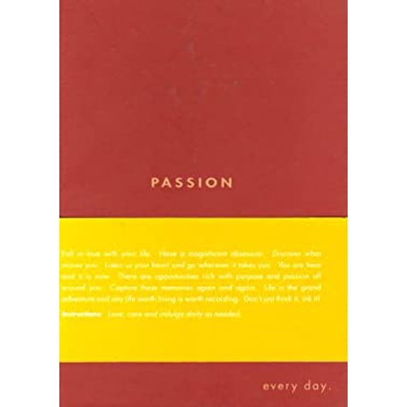 Pre-Owned Passion: Every Day (Every Day Journals, 4) (Hardcover) 1888387599 9781888387599