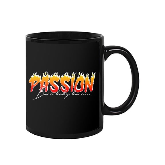 Passion Flames Burn Mug - Image by Shutterstock,