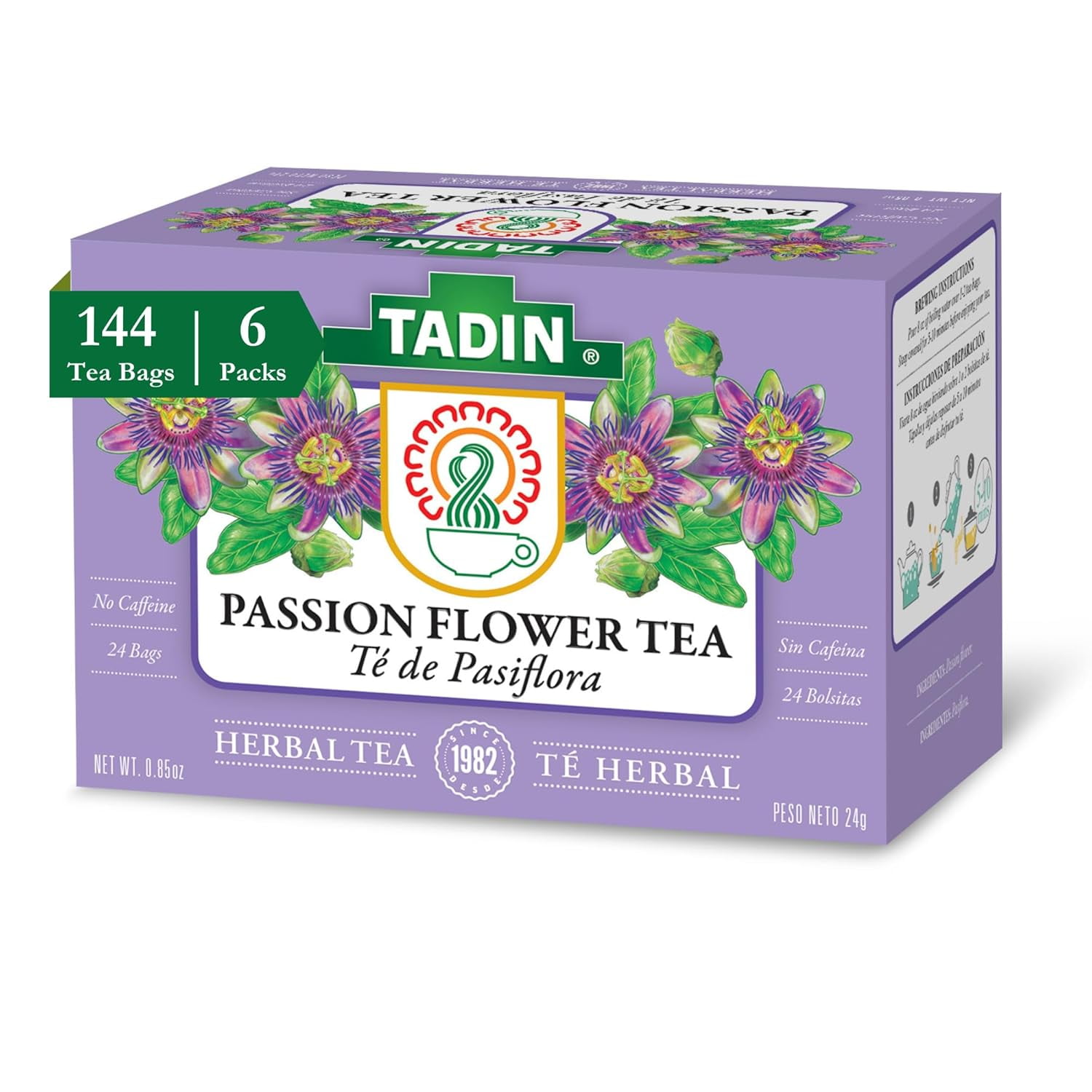 Passion Flower ea, ea, Caffeine ea, Ho ea Bes as Nighime Calming ea