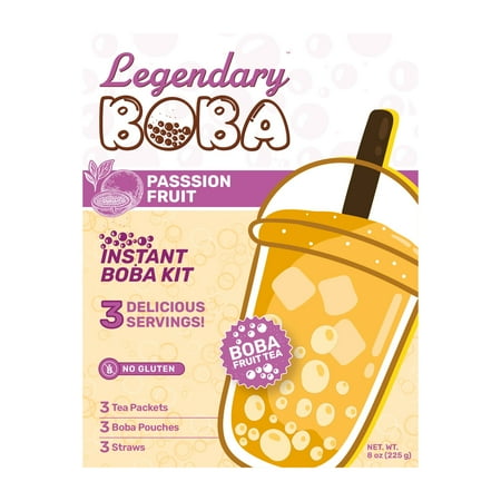 Passion Fruit Boba