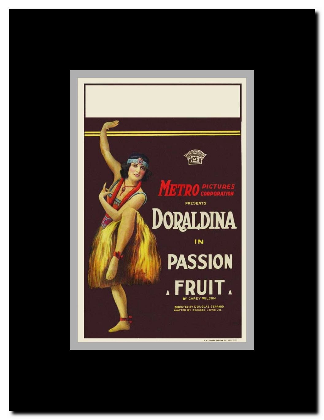 Passion Fruit Framed Movie Poster