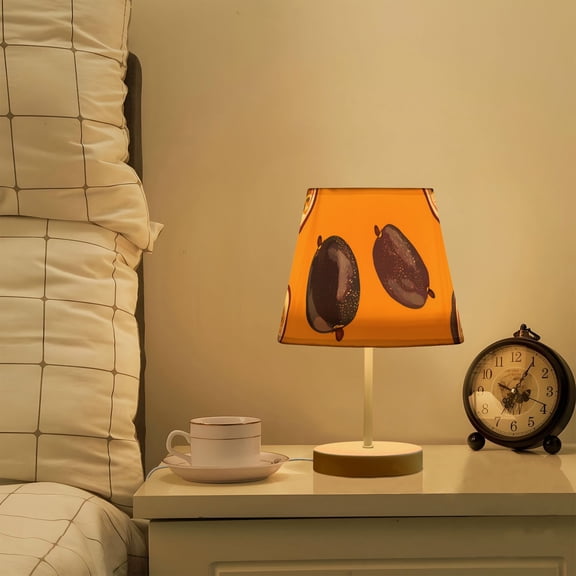 Passion Fruit LED Desk Lamp Table Lamp USB Bedside Nightstand Small Lamp for Bedroom Living Room Kids Room