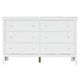 thumbnail image 1 of Passion Furniture PF-G1339-D 36 x 16 x 59 in. Primo 6 Drawer White Dresser, 1 of 3