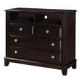 thumbnail image 1 of Ashford Cappuccino 4-Drawer Chest of Drawers (48 in. L X 19 in. W X 41 in. H), 1 of 4