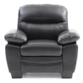 thumbnail image 1 of Marta Black Upholstered Accent Chair, 1 of 5