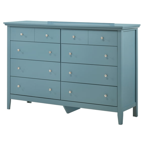 Passion Furniture Hammond 10-Drawer Beige Double Dresser (39 in. X 18 in. X 58 in.)