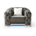 thumbnail image 1 of Sapphire Gray Accent Chair, 1 of 5