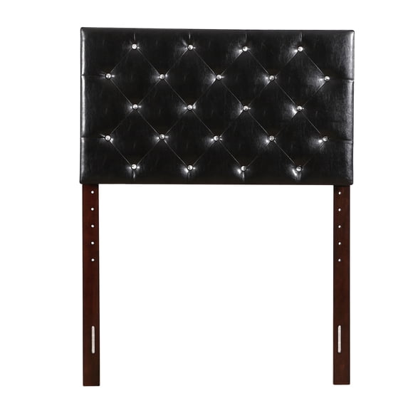Super Nova 2 Black Tufted Twin Headboard