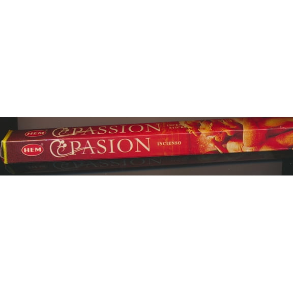 Passion, HEM Incense 20 Stick Single Tube, Imported From India
