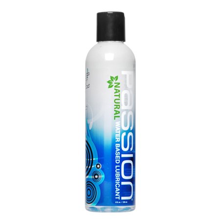 Passion Natural Water Based Liquid Personal Lubricant, 8 oz