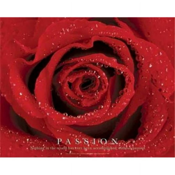 Passion Poster Print - Red - 20 x 16 in.