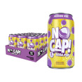 Passion Vibe, NO CAP! Soda Pop, 12pk, Sugar Free, Caffeine Free