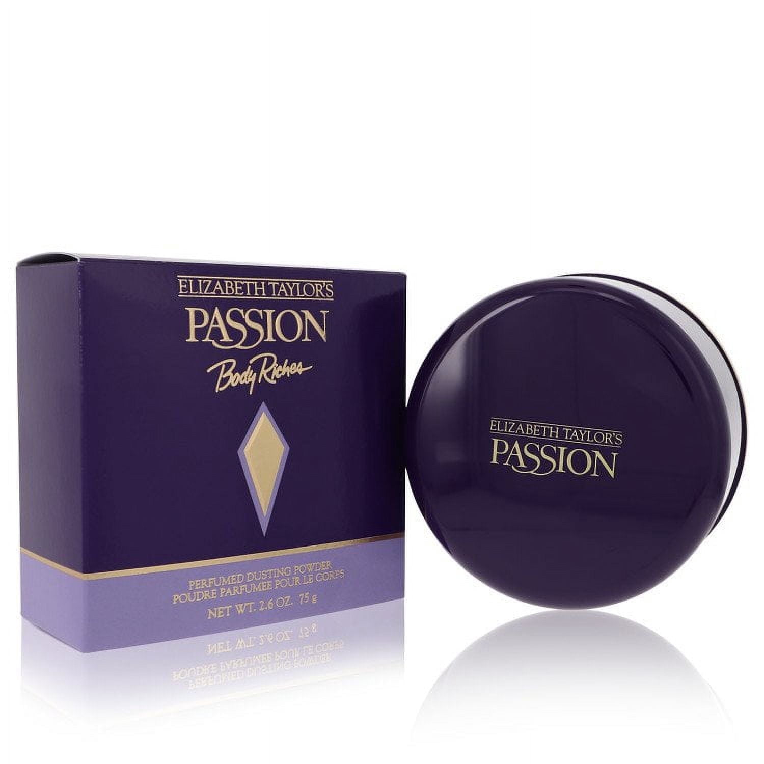 Passion by Elizabeth Taylor Dusting Powder 2.6 oz for Women Pack of 2 ...