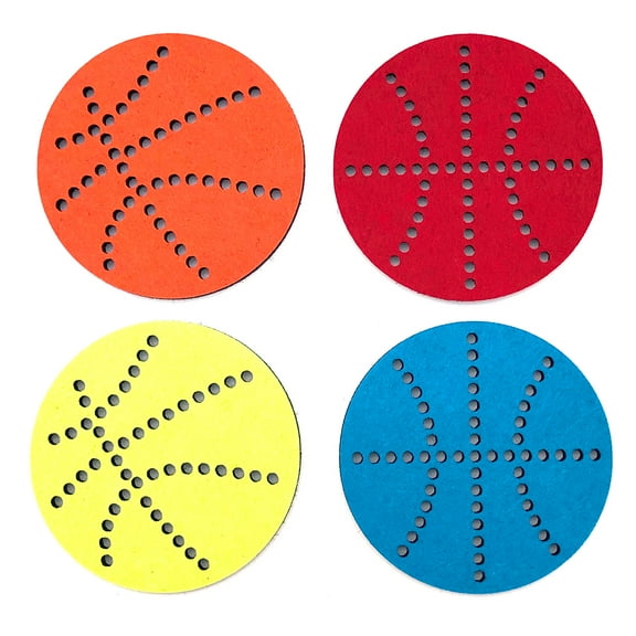 Passion for Basketball Collection (Set of 4” Round Coaster)